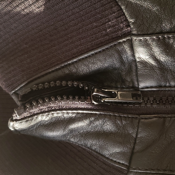 Faux Leather Jacket - Picture 3 of 4